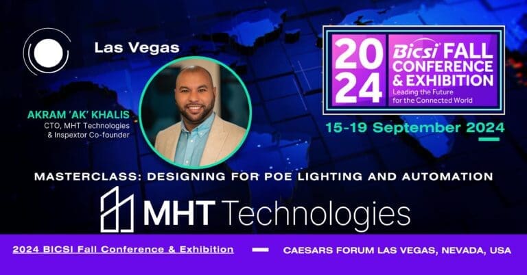 BICSI FALL CONFERENCE 2024 MHT TECHNOLOGIES