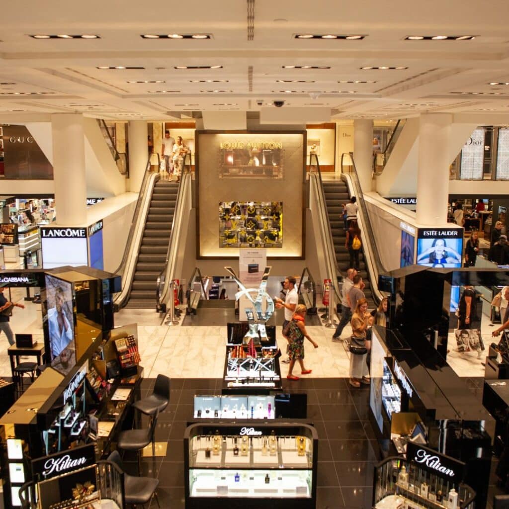 smart building for retail shopping