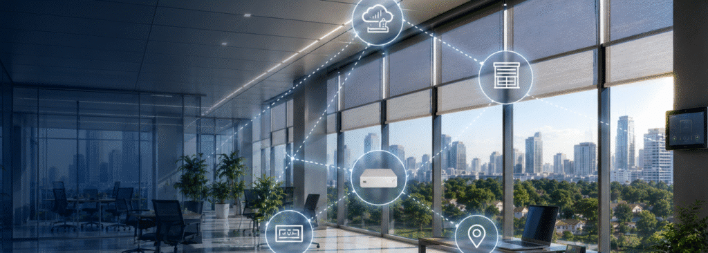 Smart Shading Systems for Commercial Buildings